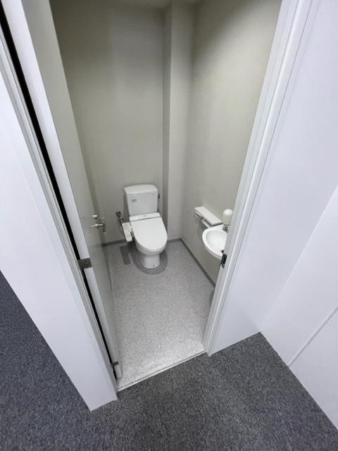 トイレも残置です。